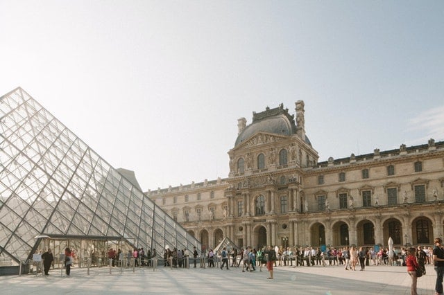 Louvre in Parijs